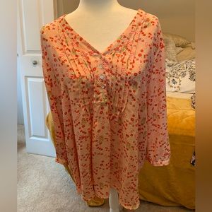 Blouse plus size 2X